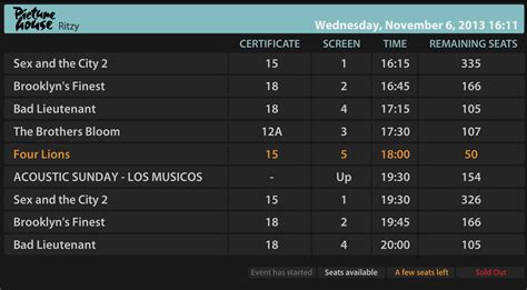 Time to schedule your movie dates .